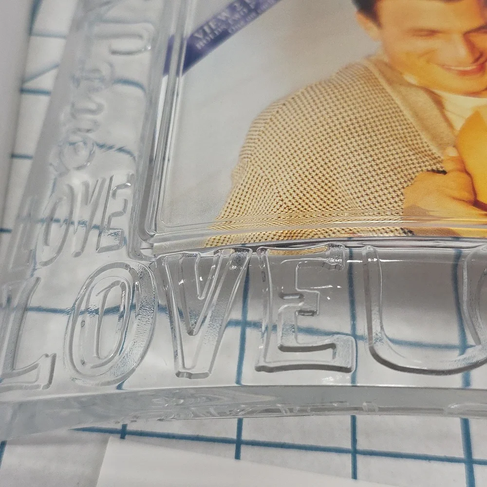 Cristal d' Arques Crystal Petals 24% Crystal Photo Frame, LOVE, 8.5‎ X 6.5 NIB